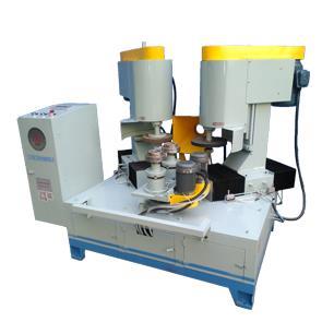Rotary double-head double-station grinding machine