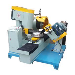 End face outer polishing machine with spray gun