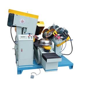 External polishing machine with spray gun