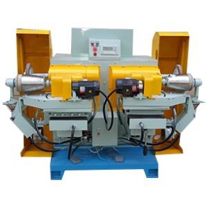 Double head outer polishing machine